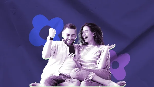 couple celebrating their egg freezing success